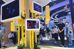 海举行的2025世界人工智能大会展览现场